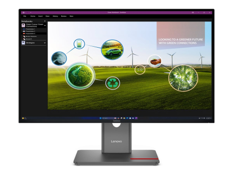 Monitoare Business - Lenovo ThinkVision P27Q‑40 27" IPS QHD 120Hz, Daisy Chain, KVM/eKVM