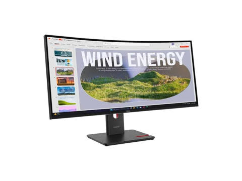 Lenovo ThinkVision T34WD‑40 34" Curved UWQHD, VA, 120Hz, USB‑C 96W [1]