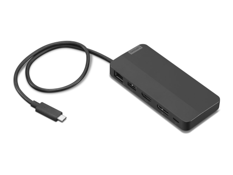 Lenovo USB‑C Dual Display Travel Dock – HDMI 2.1, DP 1.4, RJ‑45 [1]