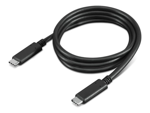 Cabluri & Adaptoare - Lenovo USB‑C to USB‑C Cable 1m – 100W PD, 4K, 4X90U90619