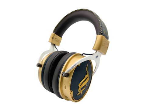 Căști Gaming & Consumer - Lexip X Warner Hogwarts Legacy Ancient Magic – Headset Wireless/Wired, 50 mm, Blue/Gold