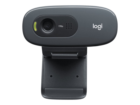Logitech C270 – Webcam HD 720p, USB 2.0, microfon integrat [2]