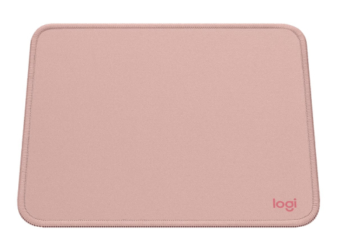 Logitech Desk Mat Studio Series – Dark Rose, 23×20 cm, Spill‑Resistant [1]