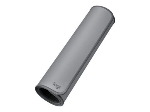 Logitech Desk Mat Studio Series – Mid Grey, 70×30 cm, Spill‑Resistant [2]
