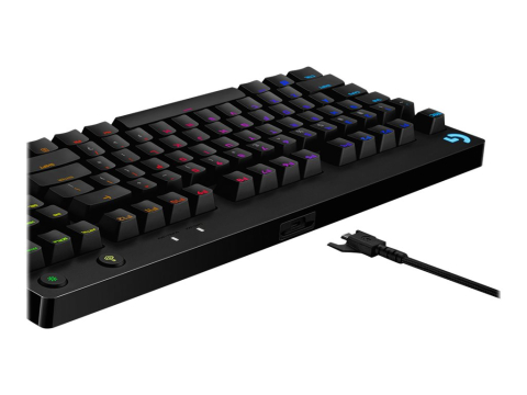 Logitech G PRO – Tastatură Mecanică TKL, GX Blue Clicky, RGB, USB [6]