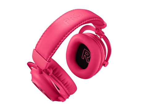 Logitech G PRO X 2 LIGHTSPEED Magenta – Wireless, Bluetooth, Graphene 50 mm [4]