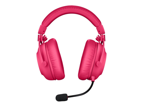 Logitech G PRO X 2 LIGHTSPEED Magenta – Wireless, Bluetooth, Graphene 50 mm [2]