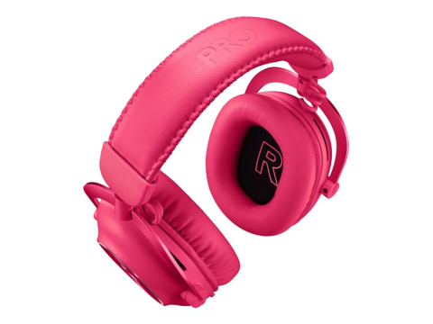 Logitech G PRO X 2 LIGHTSPEED Magenta – Wireless, Bluetooth, Graphene 50 mm [7]