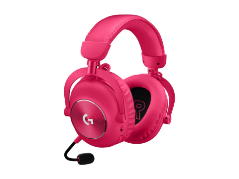 Logitech G PRO X 2 LIGHTSPEED Magenta – Wireless, Bluetooth, Graphene 50 mm [3]