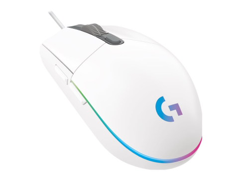 Logitech G102 LIGHTSYNC White – Mouse Gaming 8000 DPI, RGB, 6 Butoane [3]