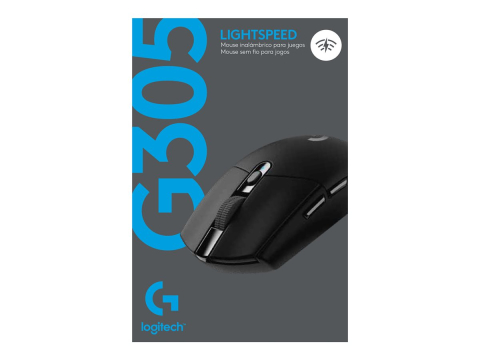Logitech G305 LIGHTSPEED Black – Mouse Gaming Wireless HERO 12K [6]