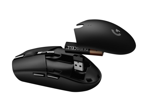 Logitech G305 LIGHTSPEED Black – Mouse Gaming Wireless HERO 12K [1]