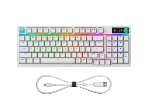Logitech G316 X 98 White – Tastatură Gaming Mechanical RGB Hot‑Swap [6]