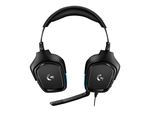 Logitech G432 – Gaming Headset 7.1, USB + 3.5 mm, DTS 2.0, Black [2]