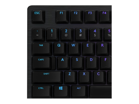 Logitech G512 Carbon GX Brown – Tastatură mecanică RGB, US Intl [9]