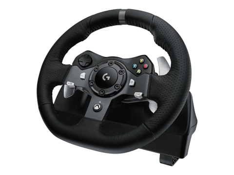 Logitech G920 – Volan + Pedale, 900°, Force Feedback, Xbox One & PC [3]