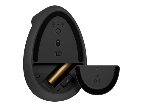 Logitech Lift Left – Mouse Vertical Ergonomic Stângaci, 4000 DPI, Wireless [3]