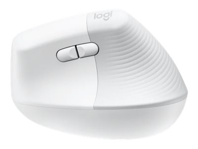 Logitech Lift Vertical – Mouse Ergonomic Wireless, 4000 DPI, Off‑White [4]