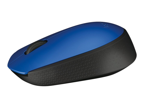 Mouse wireless - Logitech M171 – Mouse Wireless 2.4 GHz, Ambidextru, Black/Blue