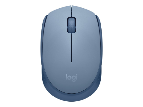 Logitech M171 – Mouse Wireless 2.4 GHz, Ambidextru, Blue/Grey [2]