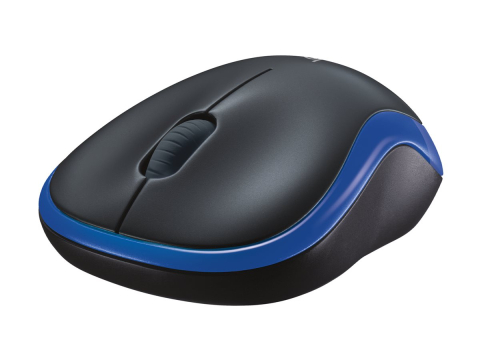 Mouse wireless - Logitech M185 Blue – Mouse Wireless 2.4 GHz, Optic 1000 DPI