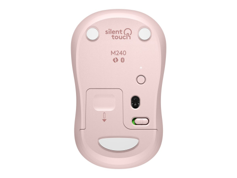 Logitech M240 Silent Rose – Mouse Wireless Bluetooth 4000 DPI, SilentTouch [2]