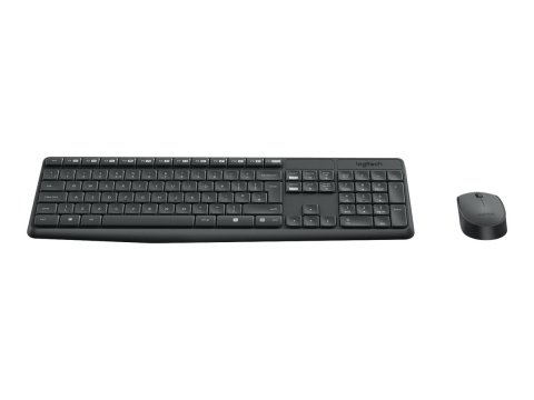 Logitech MK235 – Tastatură + Mouse Wireless, US Intl, Grey [4]