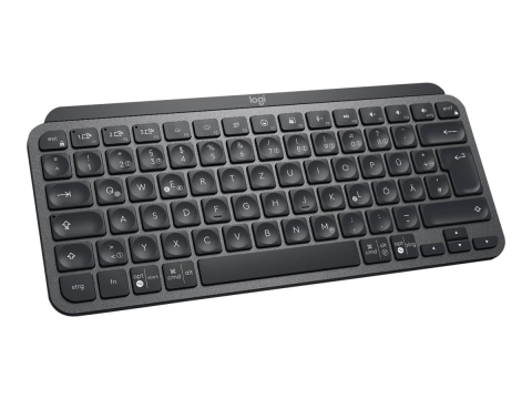 Logitech MX Keys Mini – Tastatură Wireless Iluminată, QWERTY US Intl, Graphite [1]