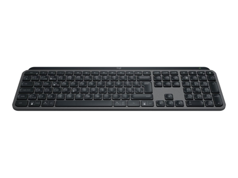 Logitech MX Keys S – Tastatură Wireless Iluminată, US Intl, Graphite + Palmrest [3]