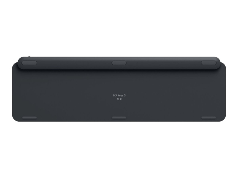 Logitech MX Keys S – Tastatură Wireless Iluminată, US Intl, Graphite + Palmrest [2]