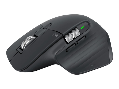 Mouse Ergonimice - Logitech MX Master 3S – Mouse Wireless Ergonomic 8000 DPI, Graphite