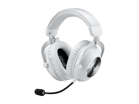 Logitech PRO X 2 LIGHTSPEED – Wireless Gaming, Graphene 50mm, 50h, White [2]