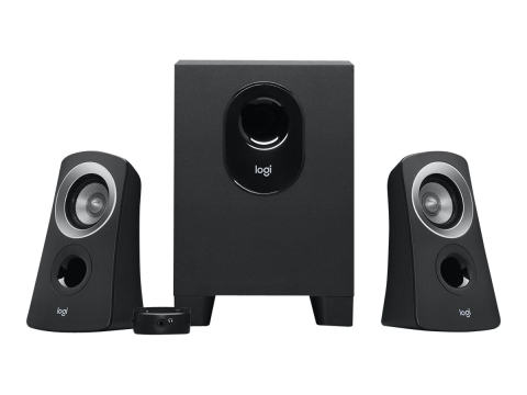 Logitech Z‑313 – Sistem Audio 2.1, 25W RMS, Subwoofer Compact [1]