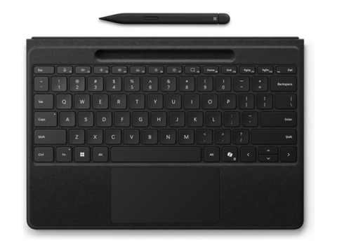 Acesorii - Microsoft Surface Pro Flex Keyboard + Slim Pen 2 – Black, Bluetooth LE, Copilot Key