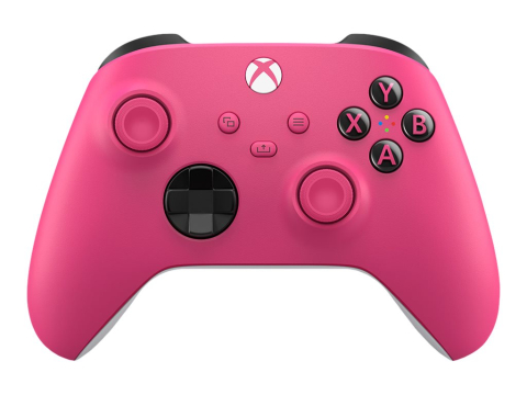 Gamepad-uri & Joystick-uri - Xbox Wireless Controller – Deep Pink, Bluetooth, Hybrid D‑Pad