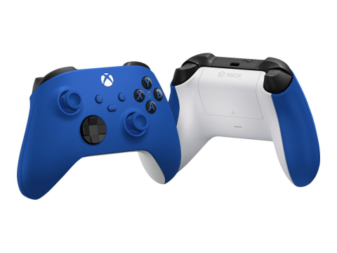Xbox Wireless Controller – Shock Blue, Bluetooth, Hybrid D‑Pad [2]