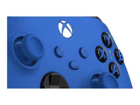 Xbox Wireless Controller – Shock Blue, Bluetooth, Hybrid D‑Pad [5]