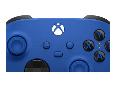 Xbox Wireless Controller – Shock Blue, Bluetooth, Hybrid D‑Pad [4]