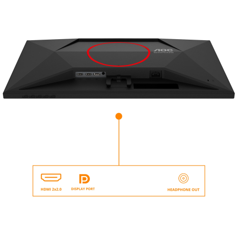 AOC 27G4HRE – Monitor Gaming 27″ IPS, Full HD, 180Hz [2]