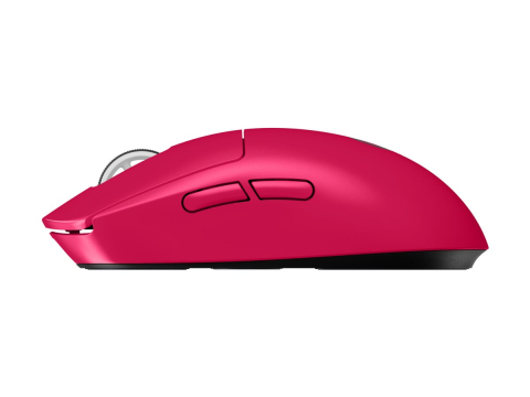 Logitech Pro X Superlight 2 Magenta Wireless Gaming Mouse Front View [2]