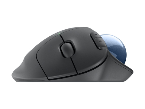 Logitech ERGO M575S Wireless Trackball, Graphite, Blue Ball [1]