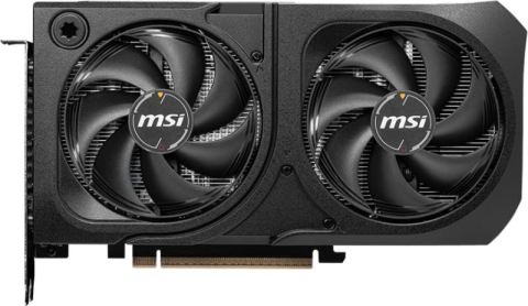 MSI GeForce RTX 5060 Ti SHADOW 2X OC PLUS Graphics Card Front View [2]