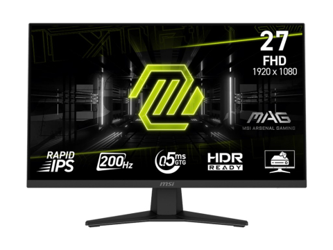 Monitoare - MSI MAG 274F – 27" Fast IPS, FHD, 200Hz, 0.5ms, HDR