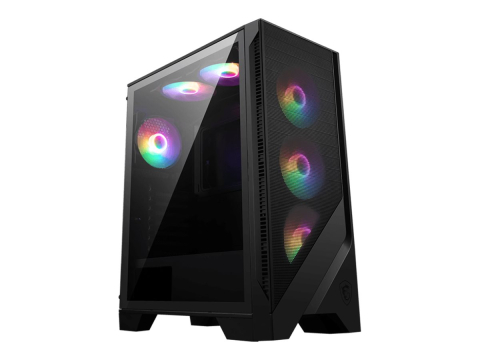MSI MAG FORGE 120A AIRFLOW – Carcasă Mid‑Tower ATX, 3× ARGB, High‑Airflow [2]