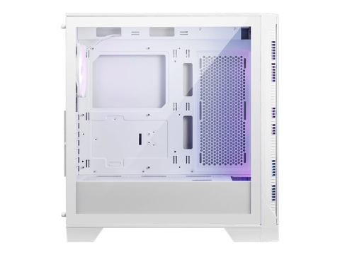 Carcase - MSI MAG FORGE 320R AIRFLOW White – Mid‑Tower ARGB, Mesh, Tempered Glass