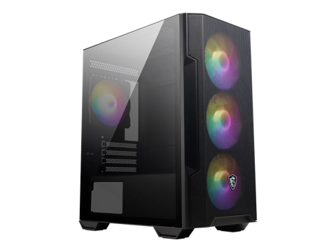 MSI MAG Forge M100R Mini Tower Case Front View [4]
