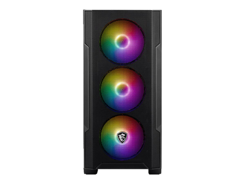 MSI MAG Forge M100R Mini Tower Case Front View [2]
