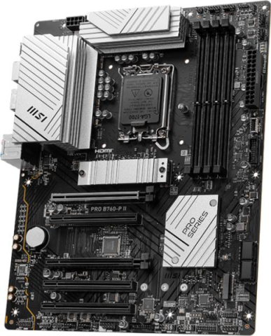 MSI PRO B760‑P II – LGA1700, DDR5, ATX, 2×M.2, HDMI, DP [2]