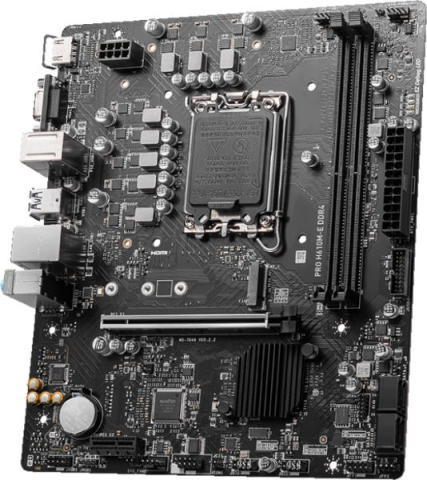 MSI PRO H610M‑E DDR4 – LGA1700, DDR4, HDMI/VGA, PCIe 4.0 [1]