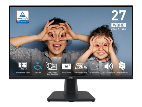 Monitoare Business - MSI PRO MP275Q Monitor Front View